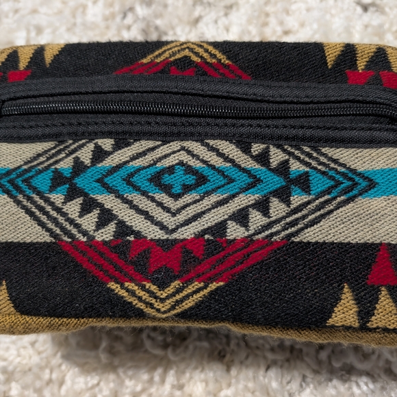 Tribal Pattern Clutch Bag with Zipper - Picture 1 of 9